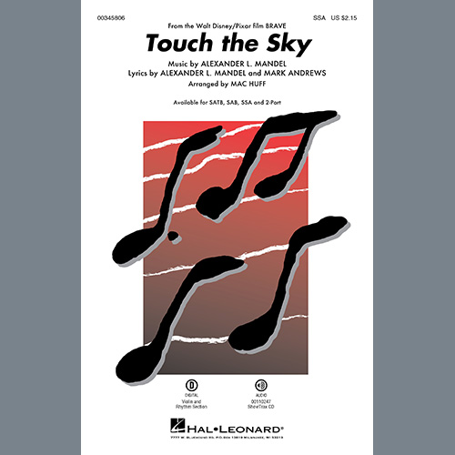 Produktbild zu: Touch The Sky (from Brave) (arr. Mac Huff)