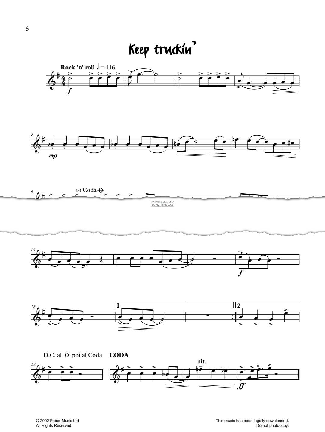 Produktgalerie: Seite 1 von 1 Keep Truckin' (from 'Really Easy Jazzin' About'), Pam Wedgwood, Klavier, Oboe
