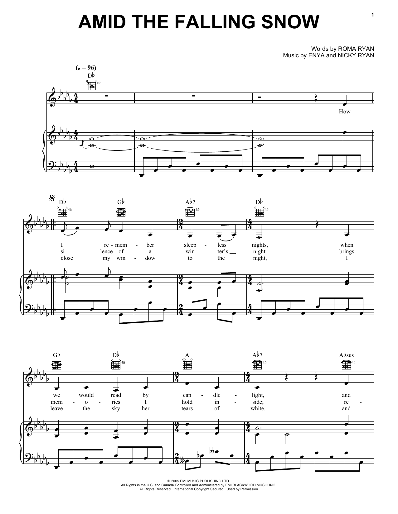 Produktbild zu: Amid The Falling Snow