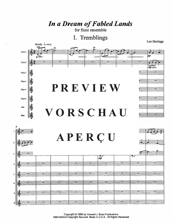 Product gallery: Page 4 of 21 In A Dream of Fabled Lands , , (6 C flutes, alto flute and bass flute)