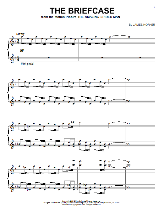 Product gallery: Page 1 of 1 The Briefcase, James Horner