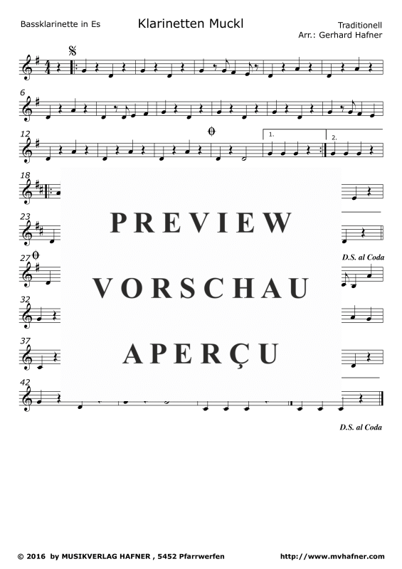 Product gallery: Page 10 of 10 Klarinetten Muckl, , (Clarinet Quintet)