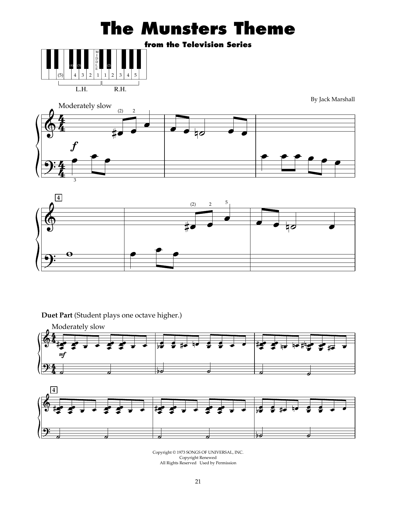 Produktbild zu: The Munsters Theme