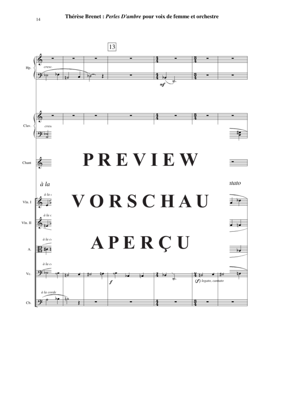 Product gallery: Page 15 of 21 Perles d'Ambre , , (soprano solo + orchestra) score only