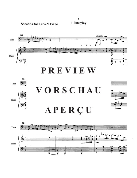 gallery: Sonatina , , (Tuba + Klavier)