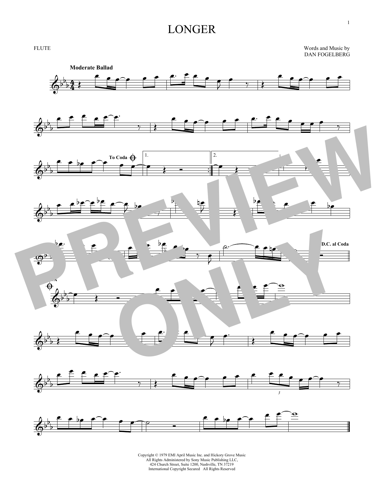 Product gallery: Page 1 of 1 Longer, Dan Fogelberg