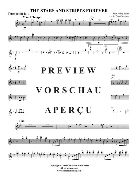 gallery: Stars & Stripes Forever , , (Blechbläserquintett)