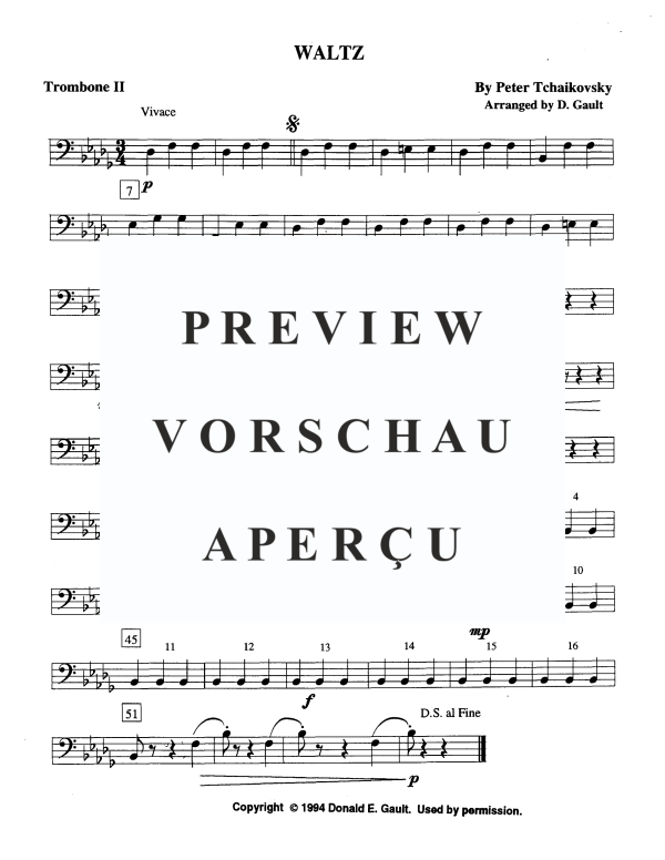 Produktgalerie: Seite 11 von 11 Waltz, , Blechbläser Quartett 2 Trompeten und 2 Posaunen