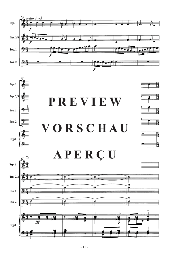 gallery: Concertino , , (Blechbläserquintett + Orgel) Partitur