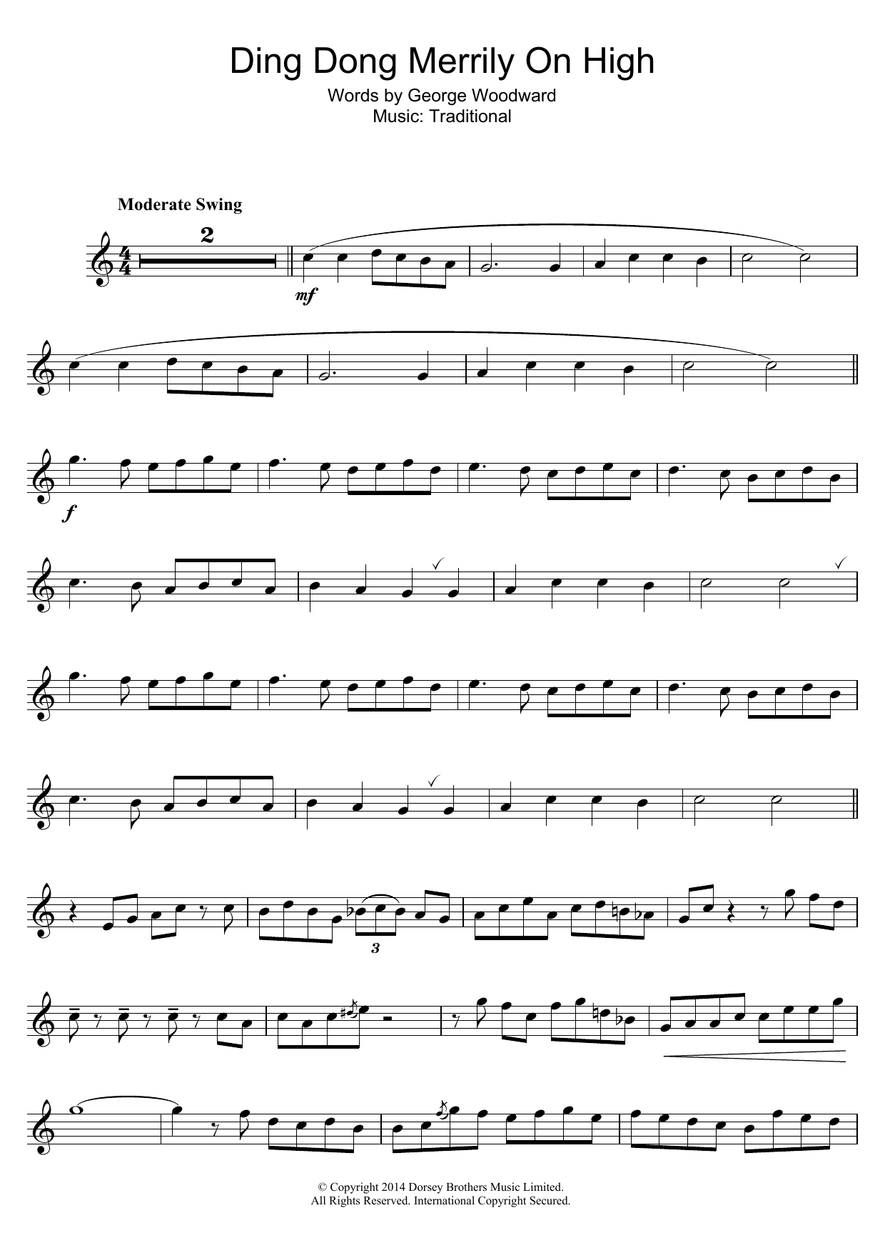 Product gallery: Page 1 of 1 Ding Dong! Merrily On High, Traditional Carol