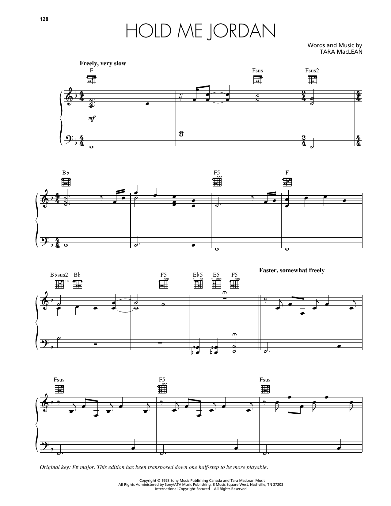 Produktgalerie: Seite 1 von 1 Hold Me Jordan, Tara MacLean, Gesang, Gitarre, Klavier