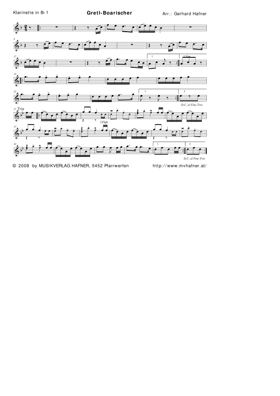 Product gallery: Page 1 of 11 Gretl-Boarischer, , (woodwind and brass)