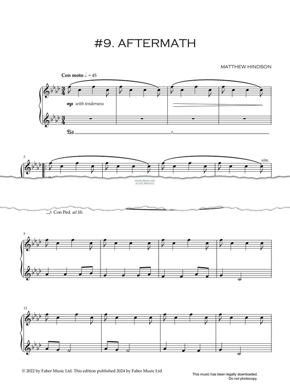 Produktgalerie: Seite 1 von 1 #9. Aftermath, Matthew Hindson, Klavier