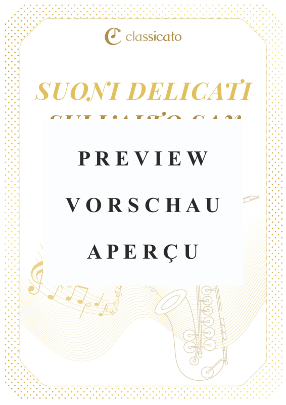 Produktgalerie: Seite 2 von 11 Suoni delicati sull´alto sax - Sogni a occhi aperti & classica delicata - Versioni semplificate, , Altsaxophon in Es