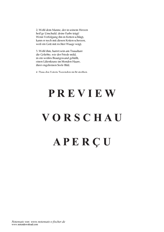 Product gallery: Page 3 of 3 Lob der weißen Farbe , , Piano and Voice