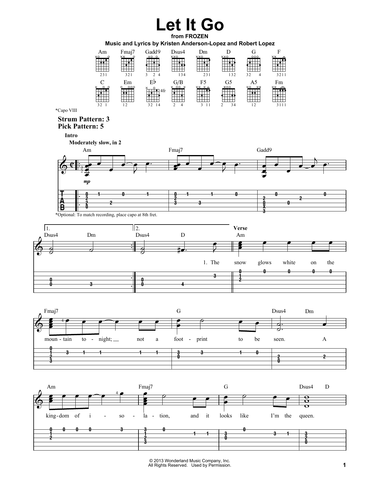 Produktbild zu: Let It Go (from Frozen)