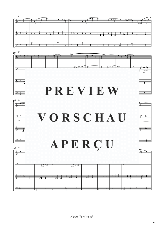 gallery: Abeca, , Quintett: Klarinette in B, Posaune, Gitarre, Kontrabass, Schlagzeug