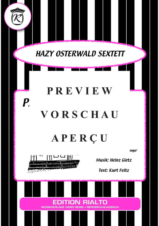 gallery: Panoptikum , Osterwald, Hazy Sextett, (Klavier + Gesang)