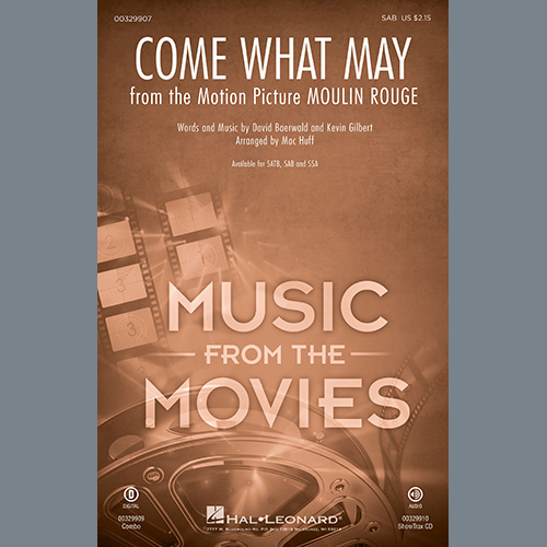 cover: Come What May (from Moulin Rouge) (arr. Mac Huff), Nicole Kidman & Ewan McGregor, Chor