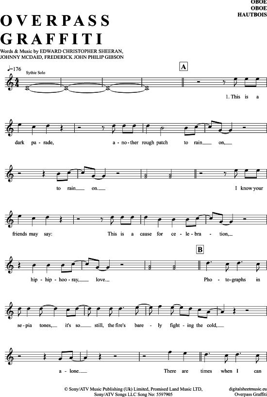 Produktbild zu: Overpass Graffiti Ed Sheeran