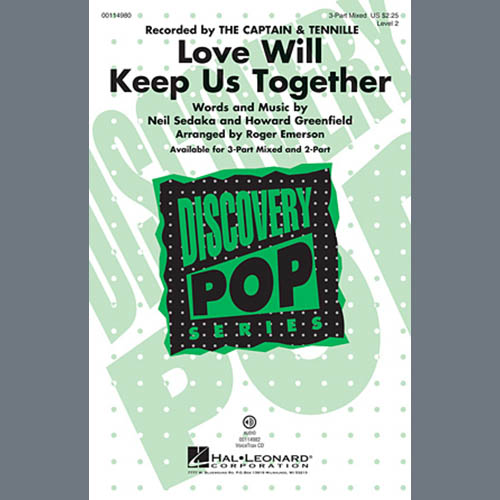 cover: Love Will Keep Us Together (arr. Roger Emerson), The Captain & Tennille