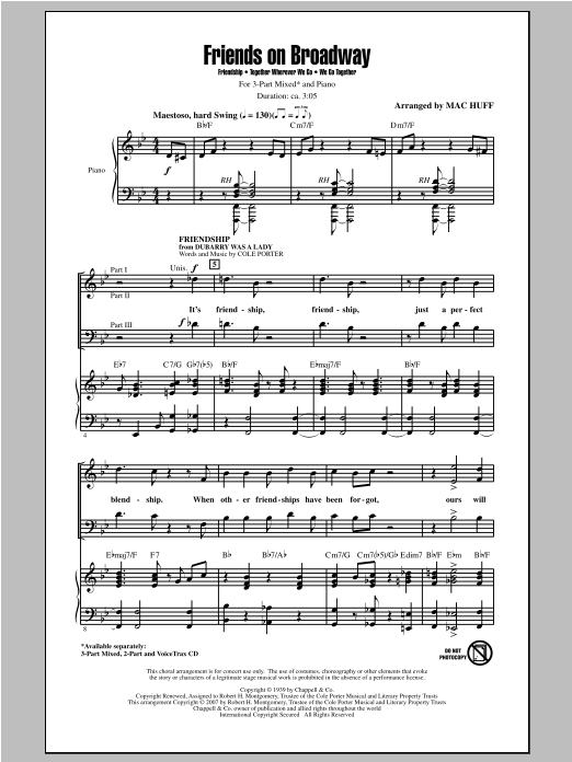 Produktbild zu: Friends on Broadway