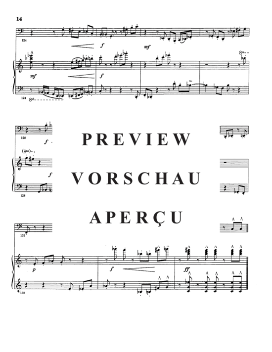 Produktgalerie: Seite 18 von 21 Deformation IV , , (Tuba + Klavier)