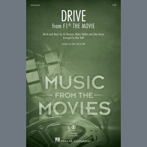 Produktbild zu: Drive (from F1 The Movie) (arr. Mac Huff)