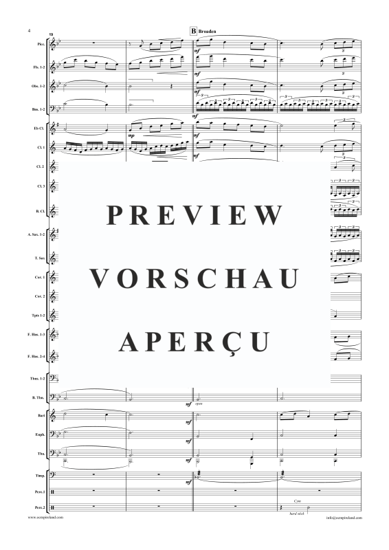 Produktgalerie: Seite 9 von 11 A Wexford Rhapsody, , Concert Band