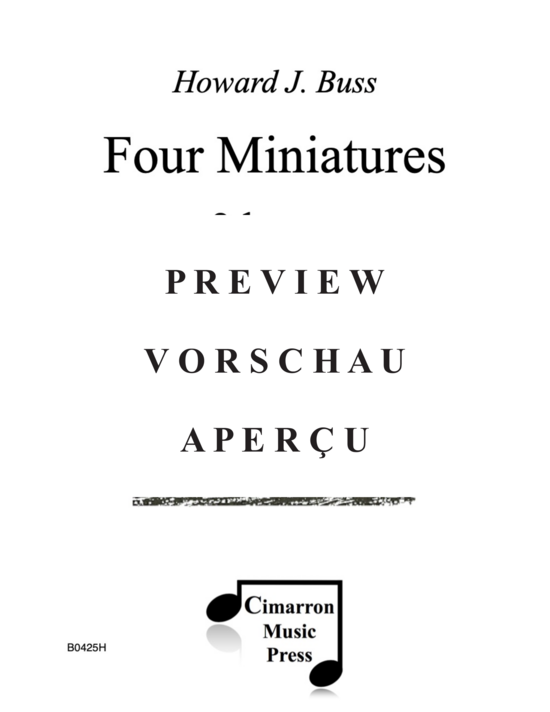 Produktgalerie: Seite 2 von 21 Four Miniatures , , (2 Hörner)