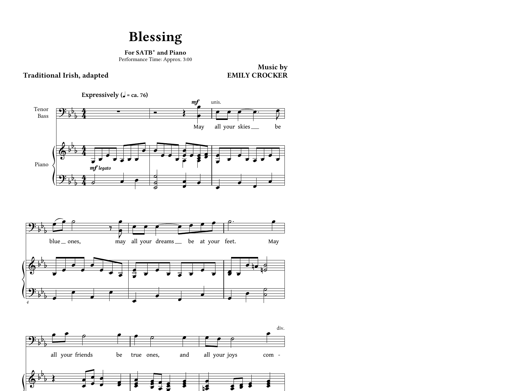 Produktbild zu: Blessing