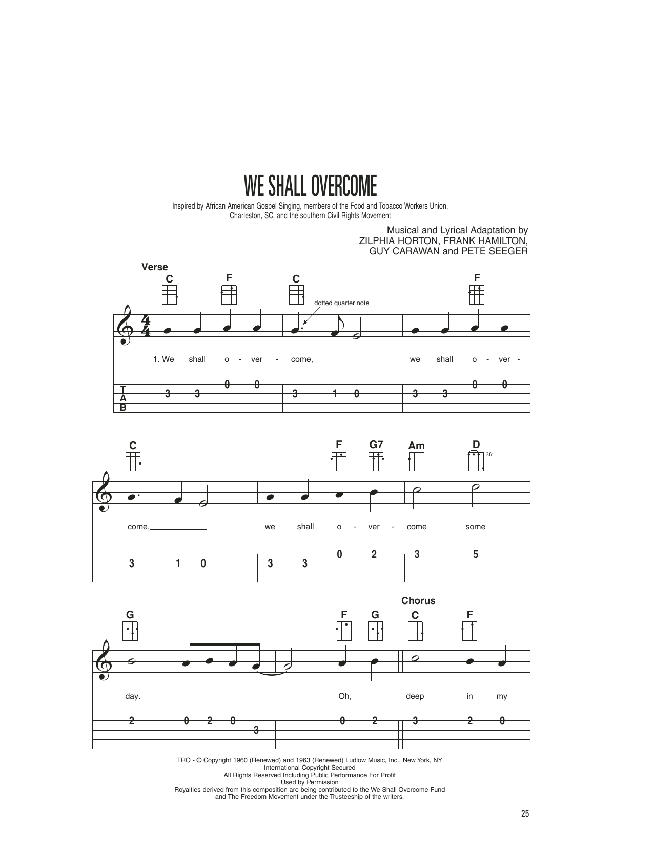 Product gallery: Page 1 of 1 We Shall Overcome, Pete Seeger