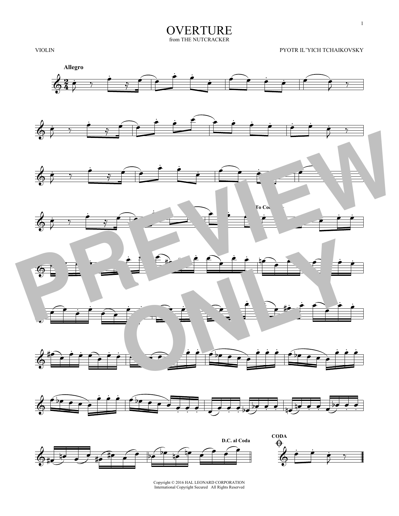 Product gallery: Page 1 of 1 Overture, Pyotr Il'yich Tchaikovsky