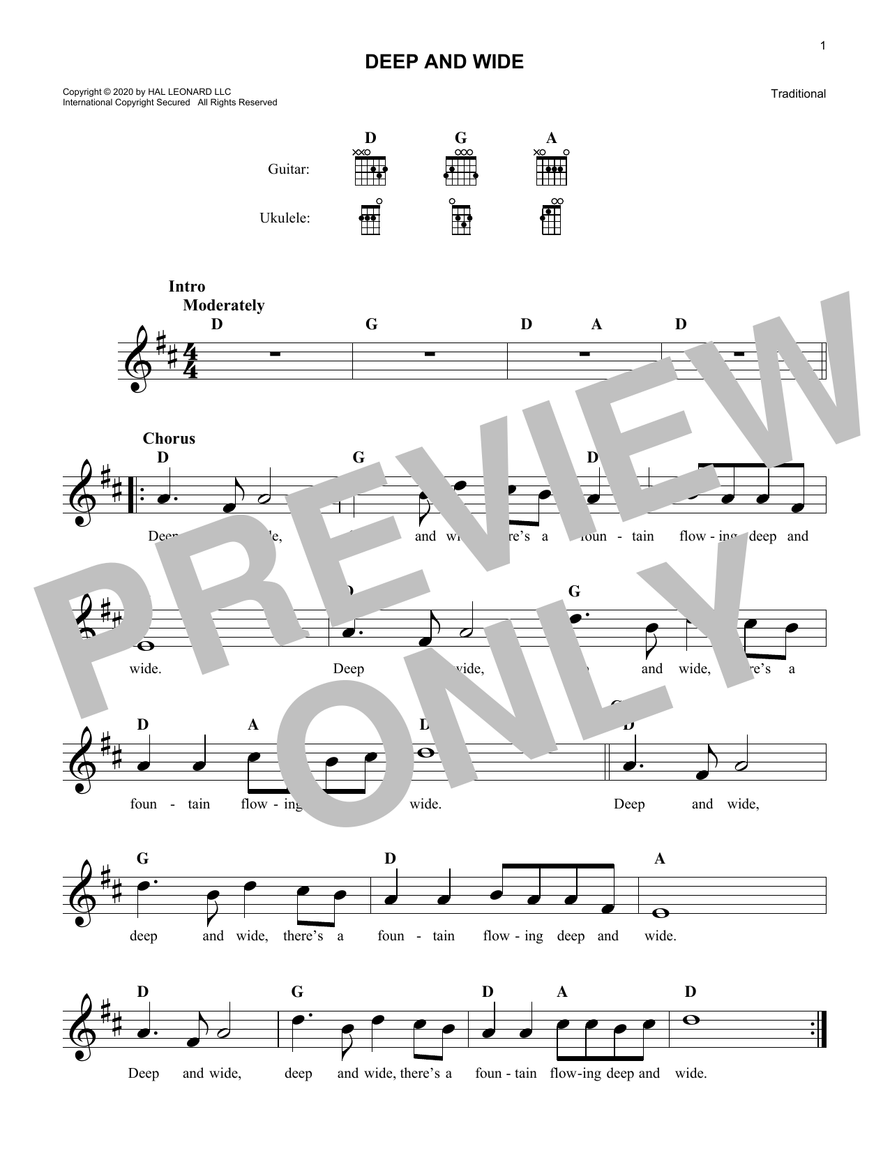 Produktbild zu: Deep And Wide