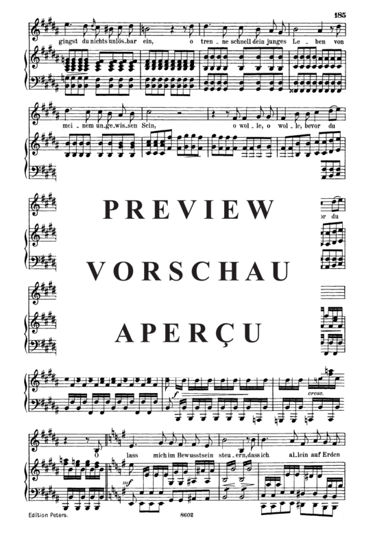 Product gallery: Page 6 of 13 Schiffers Scheidelied D.910, , Medium Voice and Piano