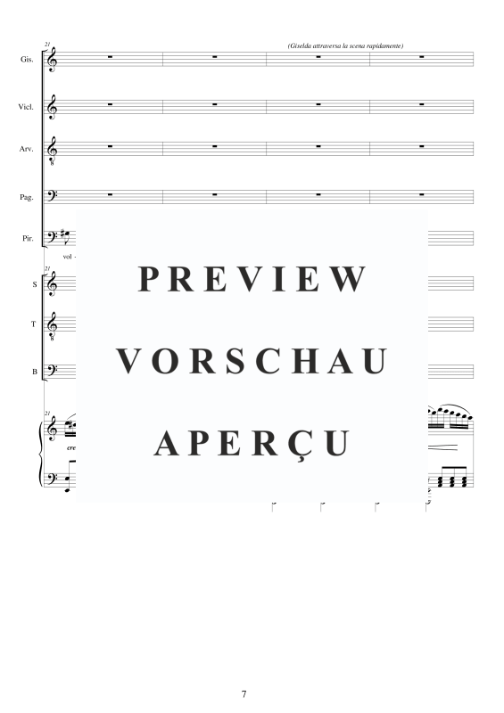 Produktgalerie: Seite 8 von 11 I Lombardi - (Act 1- Scenes VII-VIII-IX), , Gemischter Chor, Soli und Klavier