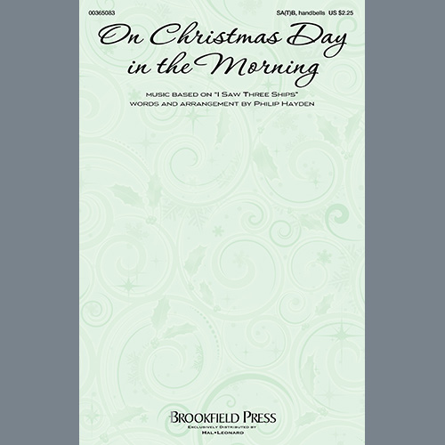 cover: On Christmas Day In The Morning, Philip M. Hayden, Chor