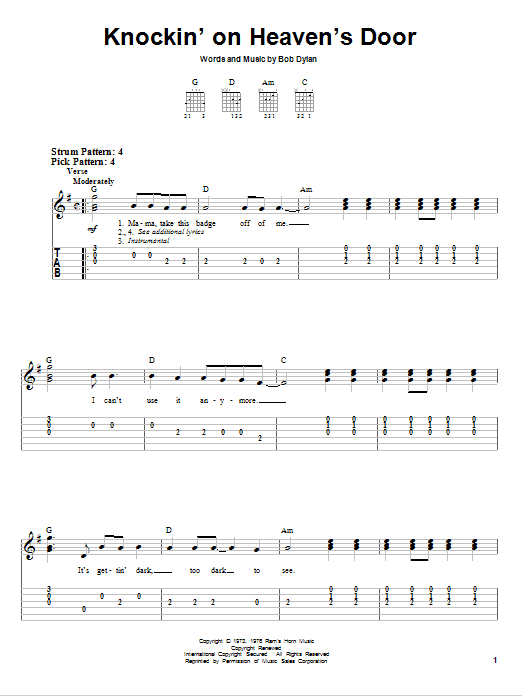 Produktbild zu: Knockin' On Heaven's Door