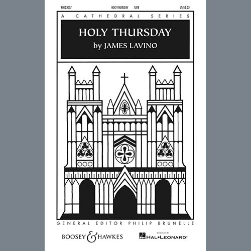 cover: Holy Thursday, James Lavino, Chor