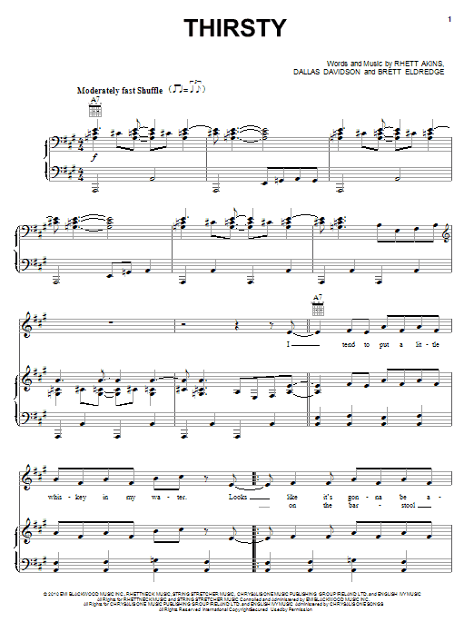 Produktgalerie: Seite 1 von 1 Thirsty, Hank Williams, Jr., Gesang, Gitarre, Klavier