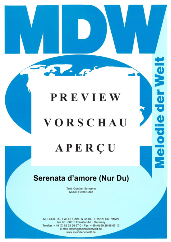 Produktgalerie: Seite 2 von 4 Serenata d'amore (Nur Du) , Reno, Teddy, (Klavier und Gesang)