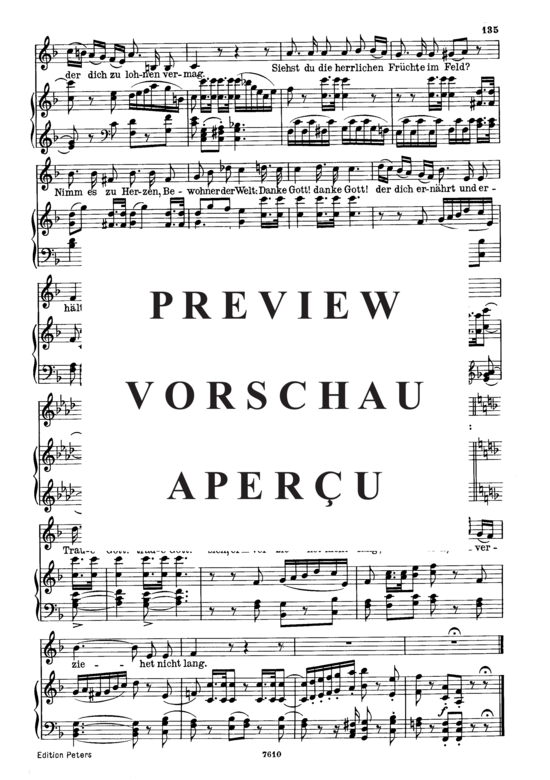 Product gallery: Page 3 of 3 Der Wachtelschlag D.742, , Low Voice and Piano