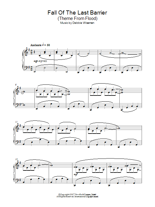 Produktbild zu: Fall Of The Last Barrier (Theme From Flood)