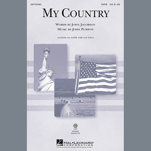 cover: My Country, John Jacobson, Chor
