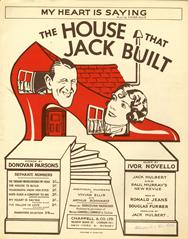 cover: My Heart Is Saying (from 'The House That Jack Built'), Vivian Ellis, Gesang, Klavier