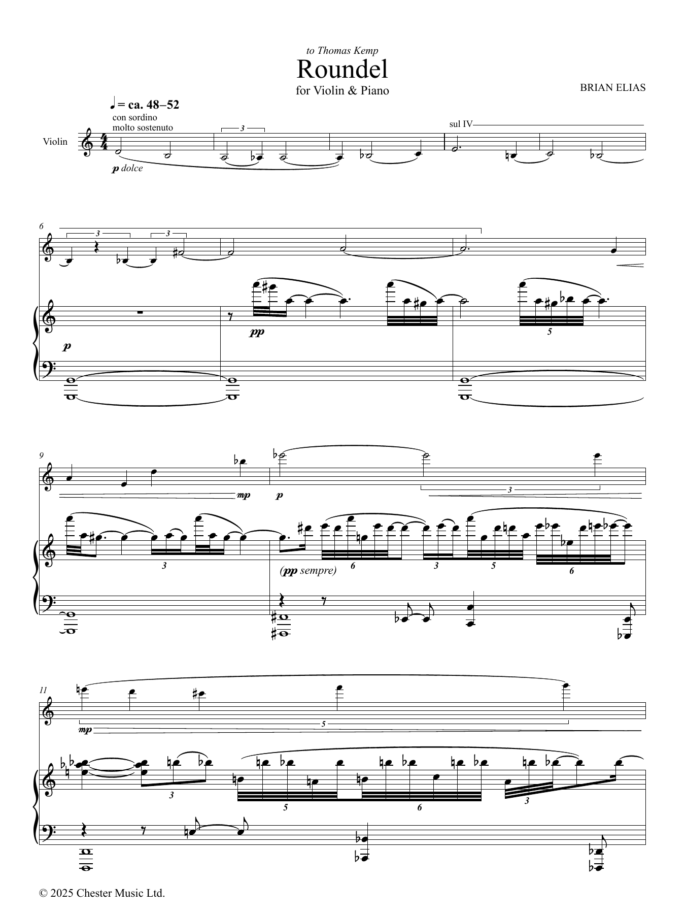 Produktgalerie: Seite 1 von 1 Roundel, Brian Elias, Klavier, Violine