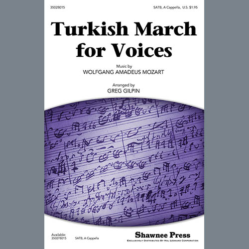 cover: Turkish March (arr. Greg Gilpin), Wolfgang Amadeus Mozart