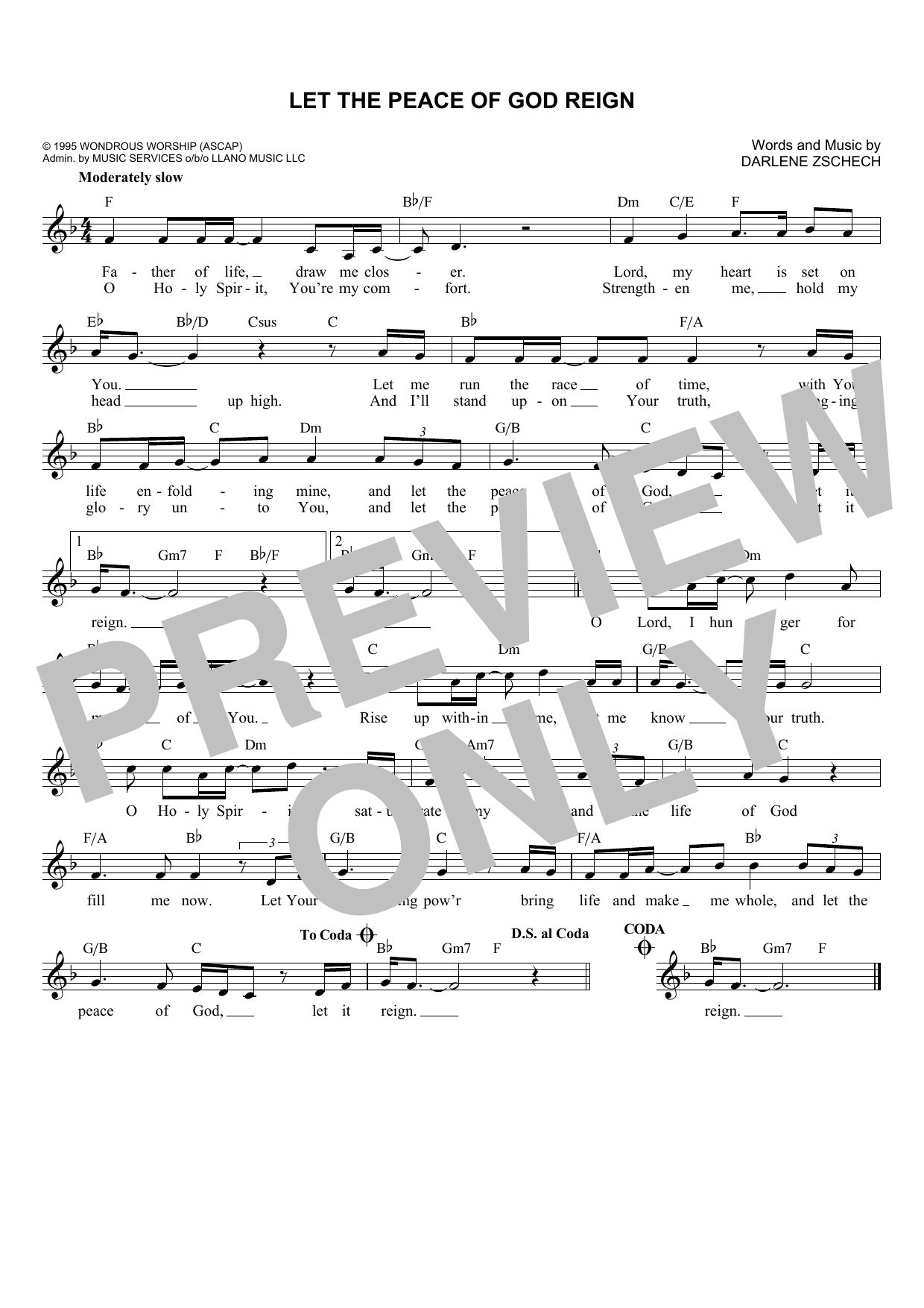 Produktbild zu: Let The Peace Of God Reign
