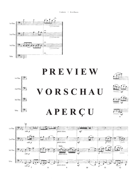 Product gallery: Page 7 of 27 River Songs , , (Tuba Quartet 3x Euphonium/Trombone + Tuba)
