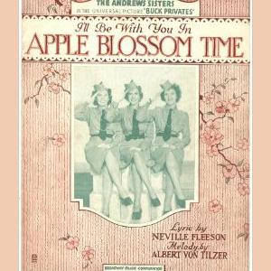 cover: I'll Be With You In Apple Blossom Time, Neville Fleeson, Klavier